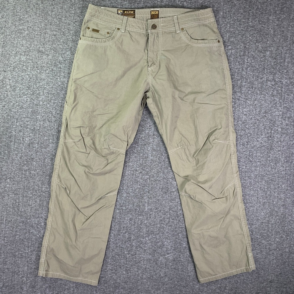 Kuhl Pants Men 36x30 Revolvr Brown Crag Series Hiking Outdoor
